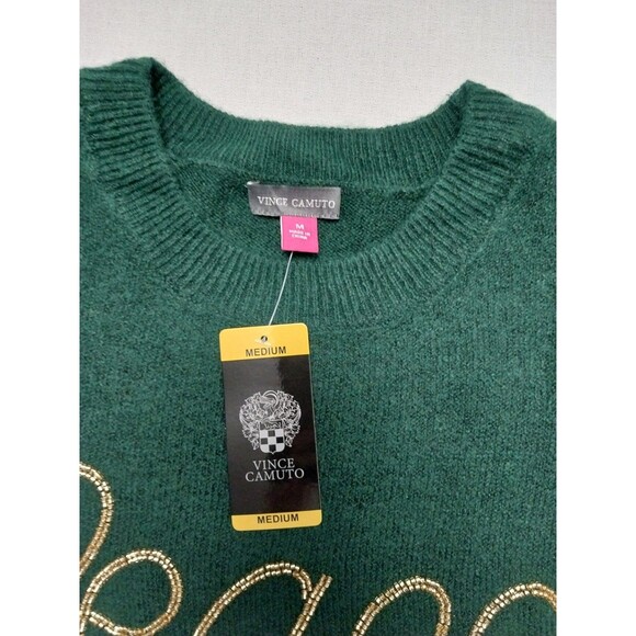 New Vince Camuto Women's Peace Sweater Size Medium Merry NWT - Free Shipping - Picture 7 of 16